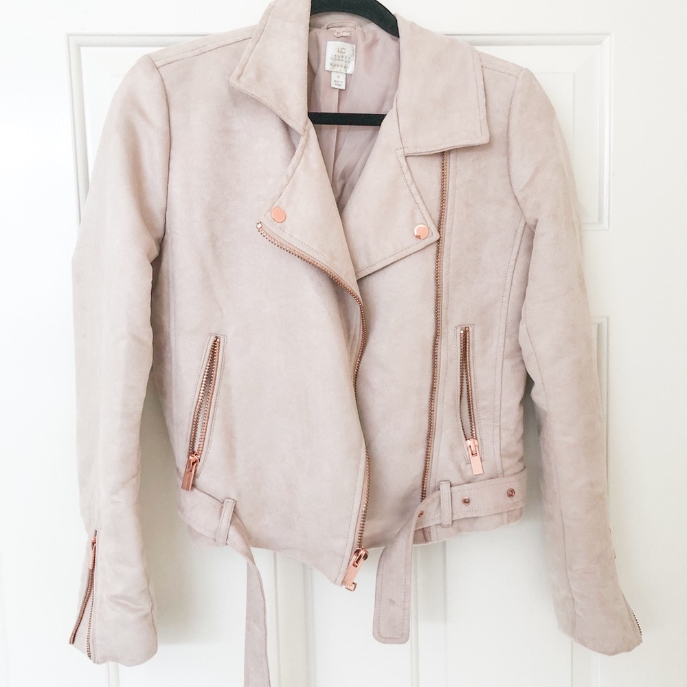 Blush Moto Jacket